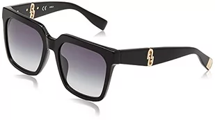Furla Unisex SFU594 okulary przeciwsłoneczne, czarne, rozmiar 55, czarny, 55 - Okulary przeciwsłoneczne - miniaturka - grafika 1
