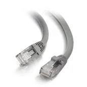Kable miedziane - C2G 1M Cat6A Ethernet RJ45 kabel sieciowy, LAN Lead Snagless UTP LSZH-GRY - miniaturka - grafika 1
