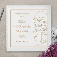 Albumy fotograficzne - Duży album na zdjęcia z grawerem dla mamy - miniaturka - grafika 1