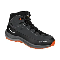 Buty dla chłopców - SALEWA MTN Trainer 2 Mid PTX K, Botki, Onyx/Alloy, 37 EU, Onyx Alloy, 37 EU - miniaturka - grafika 1