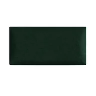 Meble modułowe i akcesoria - Panel ścienny 30 x 15 cm tapicerowany 3D Wezgłowie w kolorze butelkowej zieleni - miniaturka - grafika 1