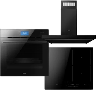 Zestaw AGD do zabudowy Amica Piekarnik ED87389BA + Płyta indukcyjna PIH6542PHTSUN + Okap OWC9751TB - Zestawy AGD - miniaturka - grafika 1