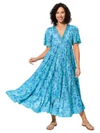 Sukienki - Aller Simplement Sukienka w kolorze turkusowym - miniaturka - grafika 1