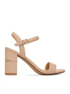 Sandały damskie - JENNY Sandały CEO-CD25-251-1 Beżowy - miniaturka - grafika 1