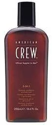 American Crew CL 3 in 1 szampon, odżywka i żel pod prysznic w jednym kosmetyku 250ml 13128 - Szampony do włosów - miniaturka - grafika 1