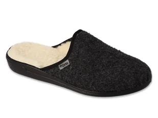 Kapcie męskie ciepłe wełniane zakryte pantofle domowe Dr Orto 000M326-46 - Kapcie męskie - miniaturka - grafika 1