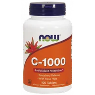 Witaminy i minerały - Now Foods NOW C-1000 Sustained Release 100tabs - miniaturka - grafika 1