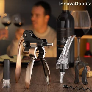 5-częściowy zestaw akcesoriów do wina InnovaGoods Servin - Zestawy do wina - miniaturka - grafika 1