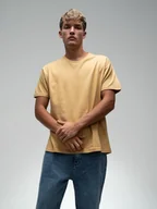 Koszulki męskie - T-Shirt Męski Beżowy UrbanCity No Logo L - miniaturka - grafika 1