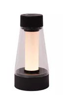 Lampy stojące - Lampa stołowa akumulatorowa czarna nowoczesna wbudowany LED Lorali Lucide - miniaturka - grafika 1