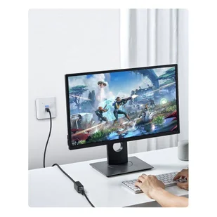 Ugreen przedłużacz kabel internetowy Ethernet RJ45 Cat8 40000 Mbps/ 40 Gbps 2m czarny (NW192 50200) - Kable USB - miniaturka - grafika 7