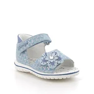 Buty dla dziewczynek - Primigi Baby Sweet, Sandały Dziewczynki, Celeste-Platyna, 23 EU, Niebiański Platyna, 23 EU - miniaturka - grafika 1