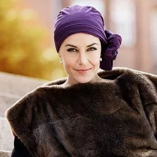 Chusta Basic Long ciemny śliwkowy - Moda i Uroda OUTLET - miniaturka - grafika 1