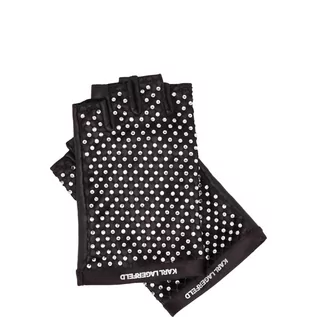 Rękawiczki - Karl Lagerfeld Skórzane rękawiczki k/evening - grafika 1