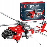 Klocki - KLOCKI KONSTRUKCYJNE REOBRIX HELIKOPTER RATUNKOWY HH-60J JAYHAWK SIKORSKY - miniaturka - grafika 1