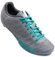 Buty rowerowe - Giro GIRO Buty damskie Empire E70 W Knit szary r. 37 - miniaturka - grafika 1