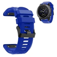 Akcesoria do pulsometrów i zegarków sportowych - PASEK SILIKONOWY DO GARMIN FENIX 3 / 3HR / 5X / 6X / 7X + EASYFIT - miniaturka - grafika 1