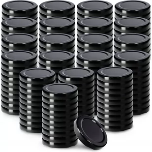 Metalowe wieczka do słoików i butelek Kalbo 200 szt. 53mm czarne - Pojemniki kuchenne Metalowe wieczka do słoików i butelek Kalbo 200 szt. 53mm czarne - Pojemniki kuchenne - miniaturka - grafika 1
