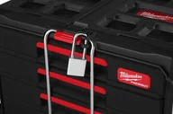 Skrzynki i torby narzędziowe - Milwaukee MILWAUKEE PACKOUT SKRZYNIA Z 4 SZUFLADAMI - miniaturka - grafika 1