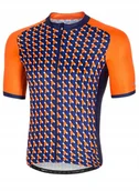 Kurtki rowerowe - Koszulka rowerowa zeroRH+ Passion ORANGE/DARK BLUE - XL - miniaturka - grafika 1