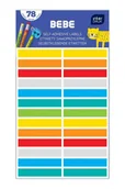 Zakładki do książek - Etykiety samoprzylepne 78szt Bebe Kids mix - INTERDRUK - miniaturka - grafika 1
