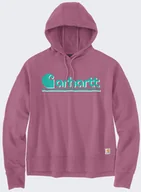 Bluzy męskie - Bluza Carhartt Tencel Fiber Fall Graphic WoodRose - miniaturka - grafika 1