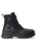 Botki męskie - Polo Ralph Lauren Trapery Oslo Hgh III 812913555 Czarny - miniaturka - grafika 1