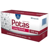 Serce i układ krążenia - Potas Long Active x 60 kaps (Oleofarm) - miniaturka - grafika 1