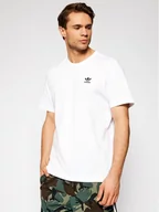 Koszulki męskie - Adidas T-Shirt adicolor Essentials Trefoil GN3415 Biały Regular Fit - miniaturka - grafika 1