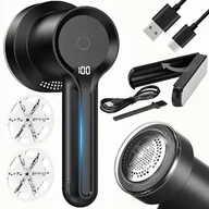 Golarki do ubrań - Golarka Do Ubrań Tapicerki Swetrów 3 Poziomy Prędkości Wymienne Głowice - miniaturka - grafika 1