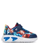 Buty dla chłopców - Geox Sneakersy J Assister Boy J65DZA 02ABC C0693 M Niebieski - miniaturka - grafika 1