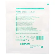 Apteczki i materiały opatrunkowe - Opatrunek samoprzylepny Askina DresSil (B. Braun) 15 cm x 15 cm - miniaturka - grafika 1