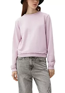 Q/S by s.Oliver Bluza damska, długi rękaw, różowa, XXL, Rosa - Bluzy damskie - miniaturka - grafika 1