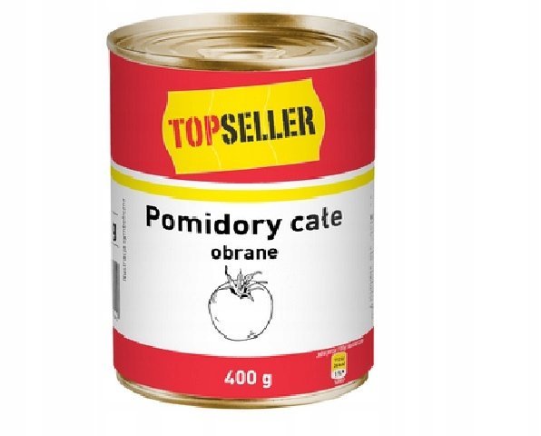 TOPS POMIDORY CAŁE OBRANE 400G