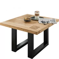 Ławy i stoliki kawowe - Ława I Drewniana z Dzikiego Dębu WZ-0159-1301 WZ-0159 Dąb G+K Meble - miniaturka - grafika 1