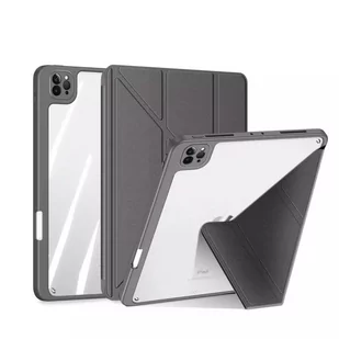 Dux Ducis Magi etui do iPad Pro 12.9'' 2021 / 2020 / 2018 pokrowiec smart cover z podstawką i schowkiem na Apple Pencil szary - Etui do tabletów - miniaturka - grafika 1