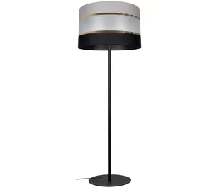 Lampa podłogowa CORAL 1xE27/60W/230V czarny/szary - Lampy stojące - miniaturka - grafika 1