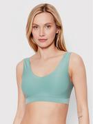 Bielizna sportowa damska - Chantelle Biustonosz top Soft Stretch C16A10 Zielony - miniaturka - grafika 1