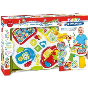 Clementoni Interaktywny stolik 60260 - Zabawki interaktywne dla dzieci - miniaturka - grafika 1