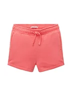 Spodenki damskie - TOM TAILOR Dziewczęce dziecięce szorty dresowe, 32123 - Pink Dream, 104/110 cm - miniaturka - grafika 1
