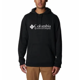 Bluza Trekkingowa z kapturem Męska Columbia CSC Basic Logo II Hoodie - Odzież trekkingowa damska - miniaturka - grafika 1