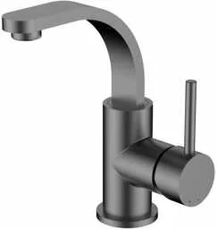 Besco Decco II bateria umywalkowa stojąca grafit BU-DII-GR - Baterie umywalkowe - miniaturka - grafika 2