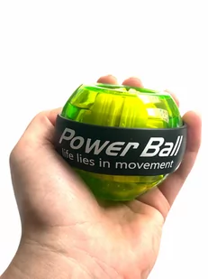 POWERBALL POWER BALL CLASSIC PIŁKA ŚCISKACZ KULA ŻYROSKOPOWA DO NADGARSTKA UCHWYTU - Akcesoria do masażu - miniaturka - grafika 2
