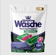 Środki do prania - Königliche Wäsche Kapsułki Do Prania 3W1 Universal De 30Szt - miniaturka - grafika 1
