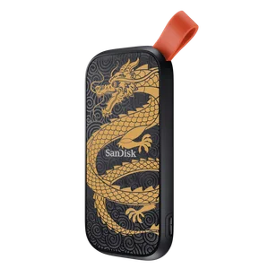 SanDisk 1TB Portable Dragon Edition SDSSDE30-1T00-GD25 - Dyski SSD - miniaturka - grafika 1