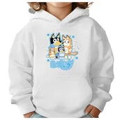 Bluzy dla dziewczynek - BLUZA DZIECIĘCA BLUEY BLUE 110-116 DLA DZIEWCZYNKI CHŁOPCA PREZENT - miniaturka - grafika 1