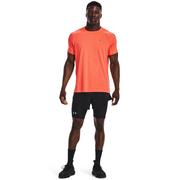 Spodnie sportowe męskie - Męskie spodenki treningowe Under Armour UA SmartForm Rush 2/1 Shorts - czarne - UNDER ARMOUR - miniaturka - grafika 1
