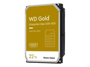 WD Gold Enterprise Class 22TB SATA 6Gb/s HDD 3.5inch internal 7200Rpm 512MB Cache 24x7 Bulk - Dyski HDD - miniaturka - grafika 1