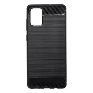 Samsung Zalew mobile Etui Back Case Carbon do Galaxy A71 czarny - Etui i futerały do telefonów - miniaturka - grafika 1