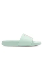 Klapki i japonki damskie - Beverly Hills Polo Club Klapki WP-CA23052-1C Zielony - miniaturka - grafika 1